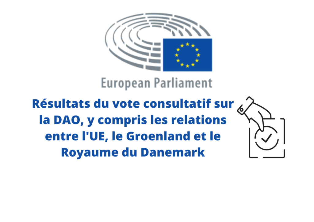 Résultats du vote consultatif sur l association des PTOM avec l UE y